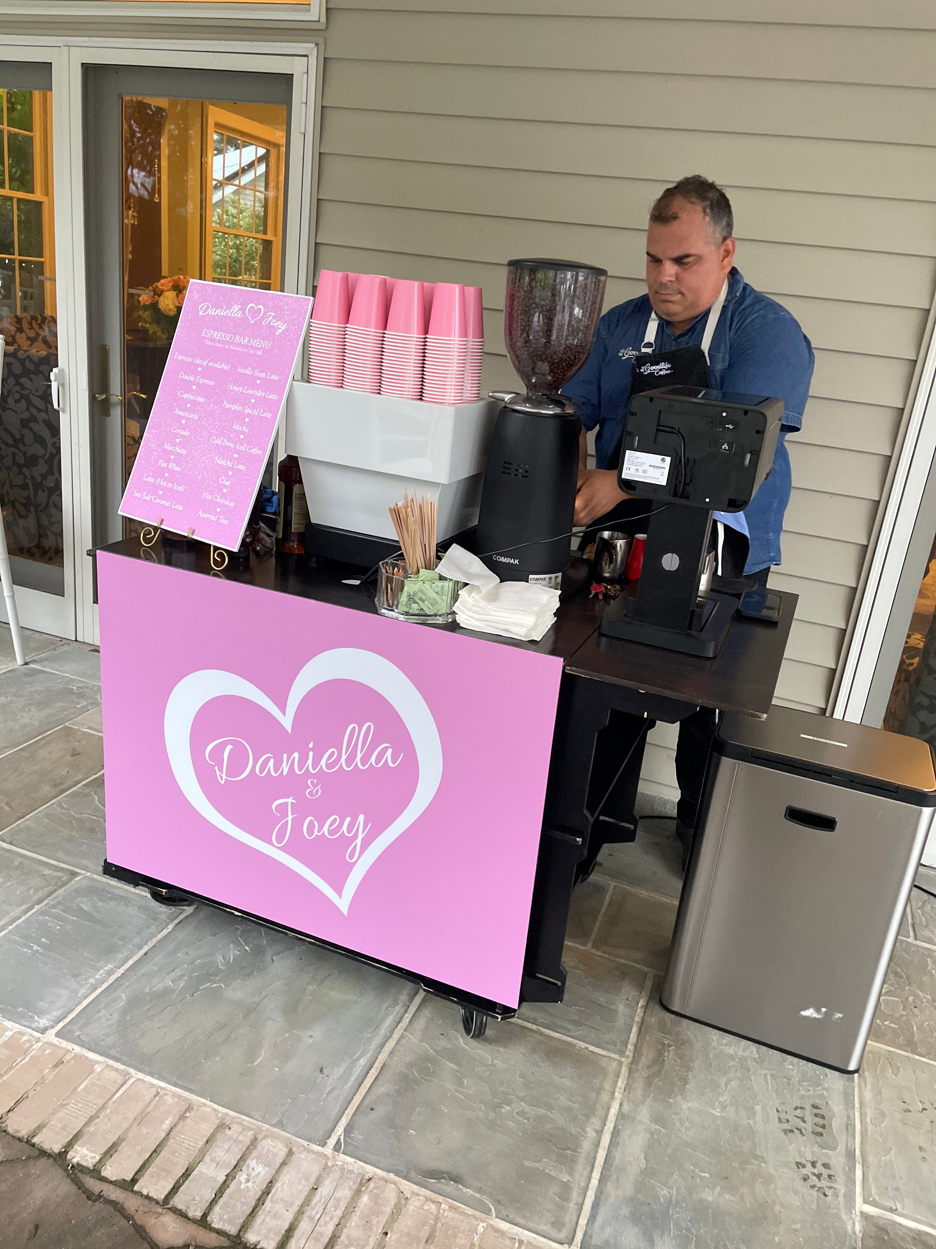 Cappuccino Bar with Attendant Rental