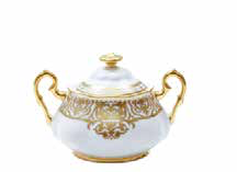 Carlsbad Queen White Sugar Bowl