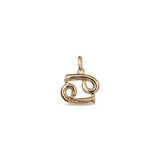 Cancer Charm (Gold Plated)