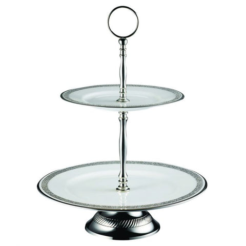 Chain 2-Tier Cake Stand