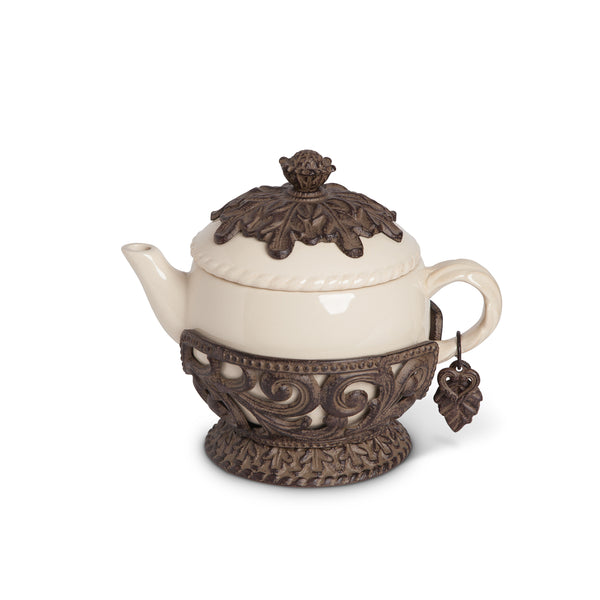 GG Collection 40Oz. Acanthus Teapot - 20% OFF