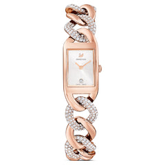 Cocktail Watch, Metal Bracelet, Rose Gold Tone, Rose-gold Tone Pvd