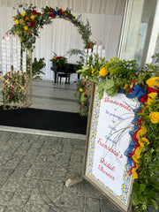 Sicilian Welcome Sign Rental
