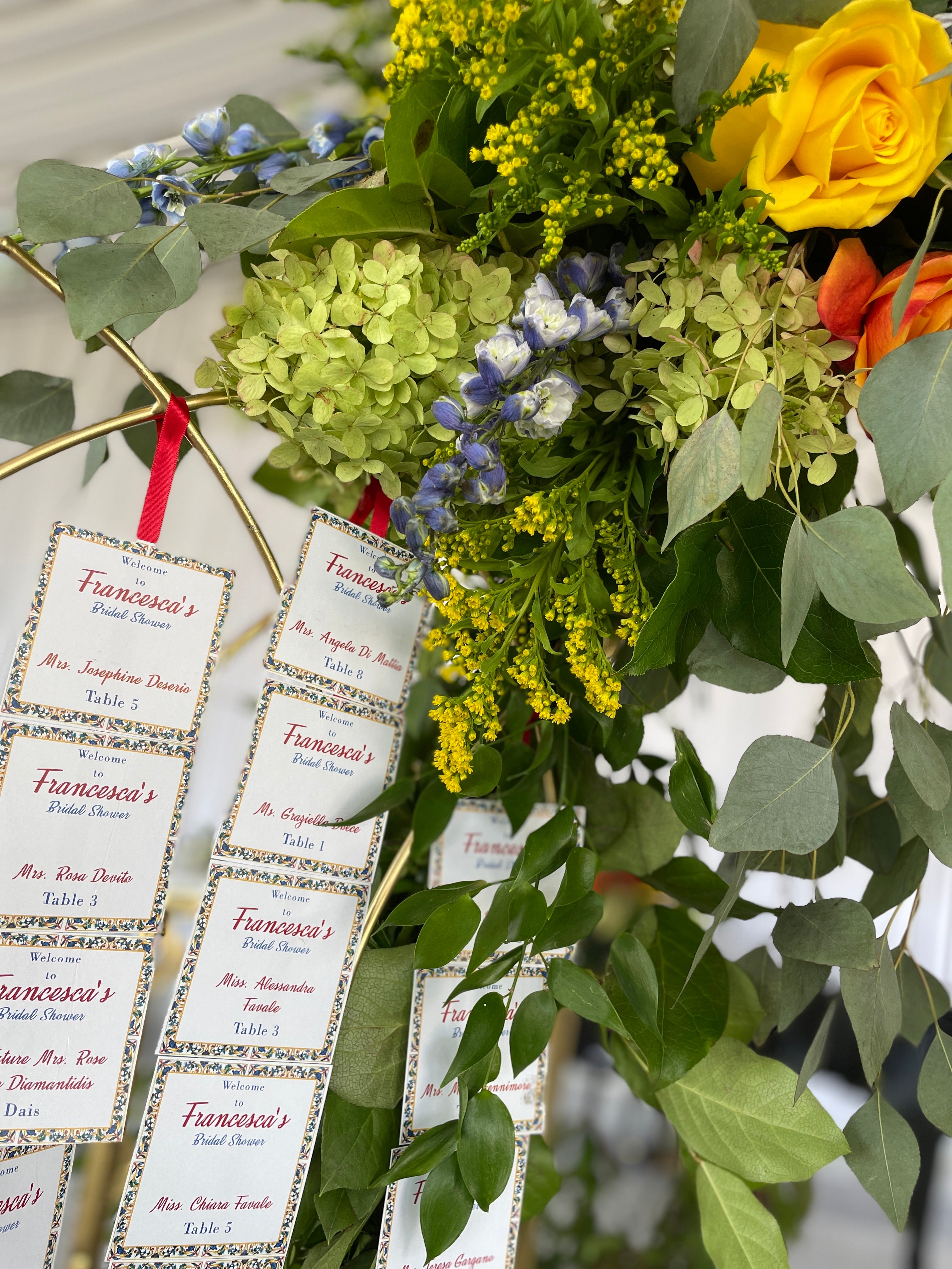 Sicilian Escort Cards