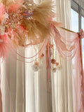 Beautifully Blush Floral Backdrop Rental