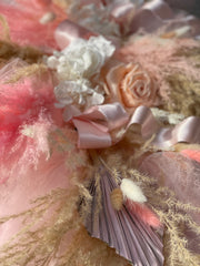 Beautifully Blush 12 Foot Pampas Runner Rental