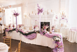 Lavender Garden Swag and Table Decor Package Rental