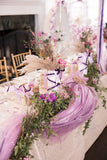 Lavender Garden Swag and Table Decor Package Rental