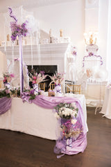 Victorian Lace Umbrella Centerpiece Rental