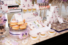 Lavender Garden Theme Dessert Bar and Golden Gates Rental