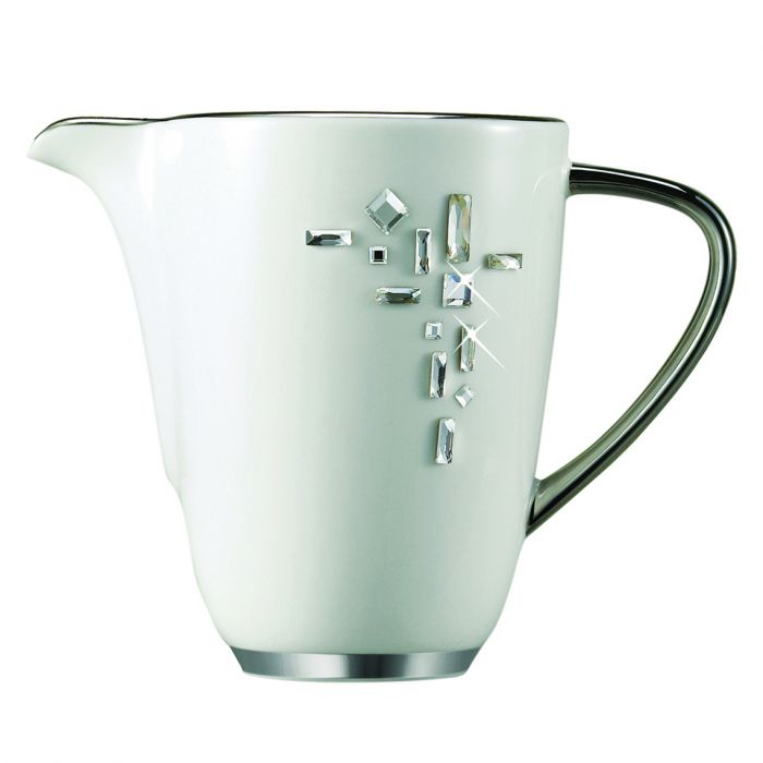 Diana Black Creamer&#44; Platinum