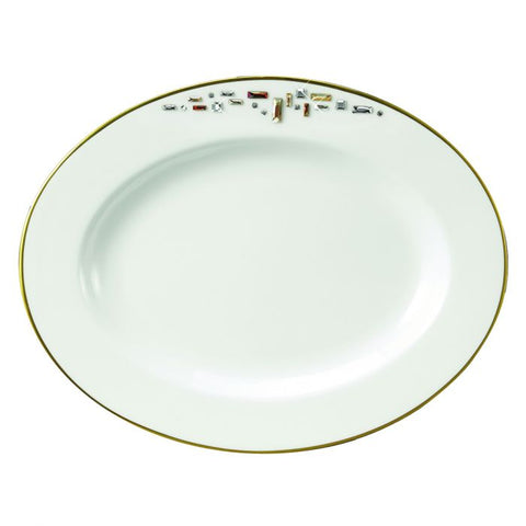 Diana Gold 11&quot; Oval Platter