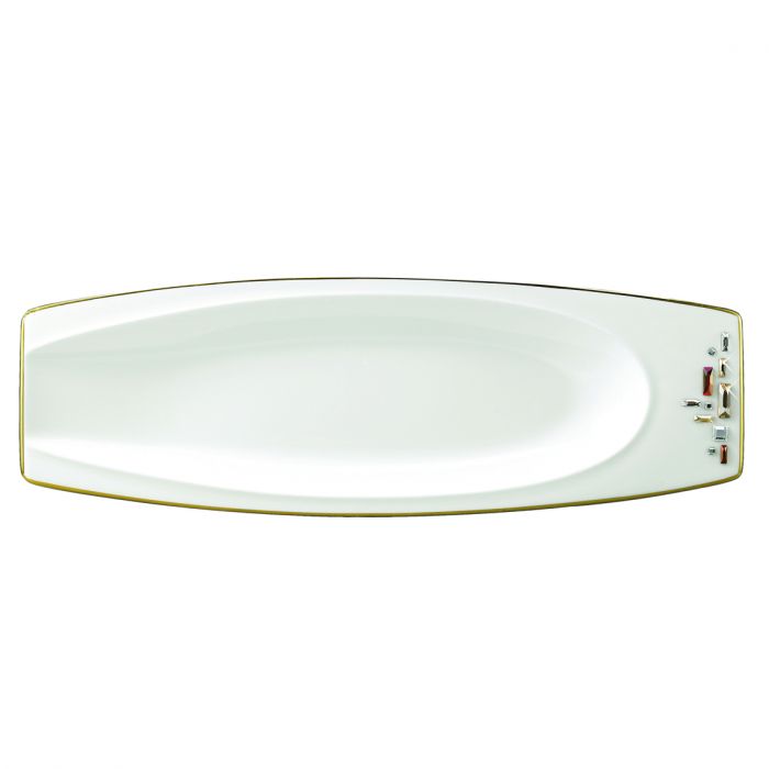 Diana Gold Sandwich Platter (Medium)