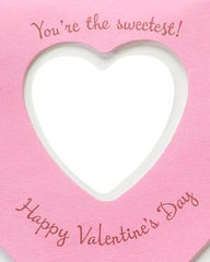 Donut heart Valentine's Day Greeting Card