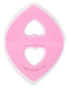 Donut heart Valentine's Day Greeting Card