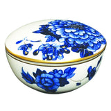 Emperor Flower Covered Bowl / All purpose Gold