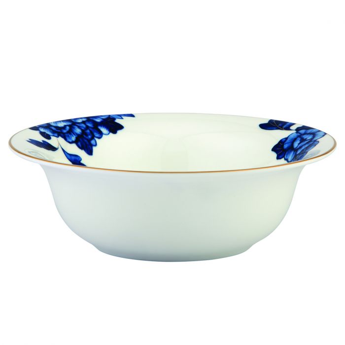 Emperor Flower Serving Bowl Gold