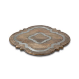 GG Collection 24" Dia Wood Ogee-G Lazy Susan - 20% OFF