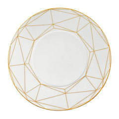 Gem Cut Gold 10.5 Dinner Plate