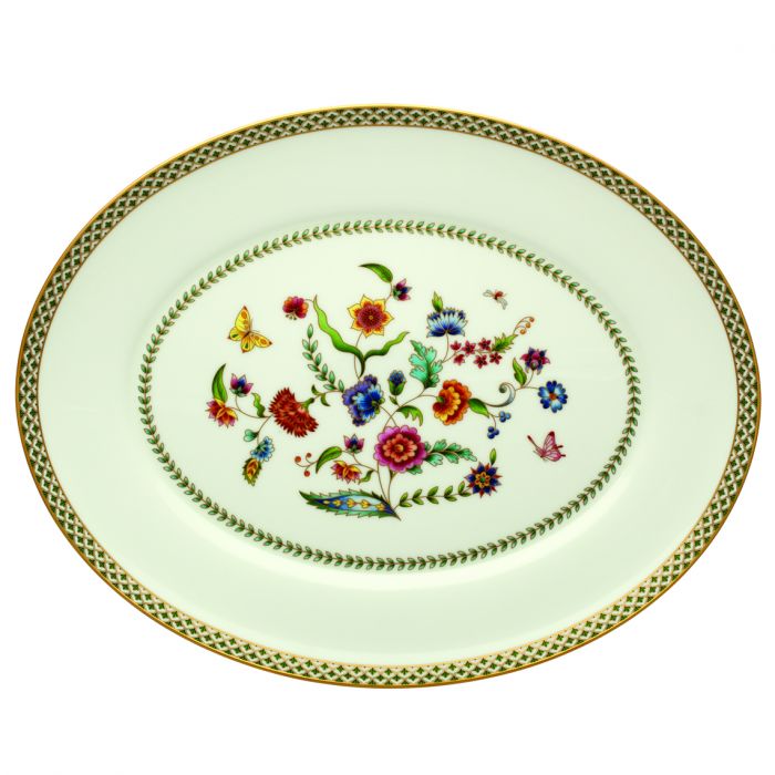 Gione 16 Oval Platter Gold