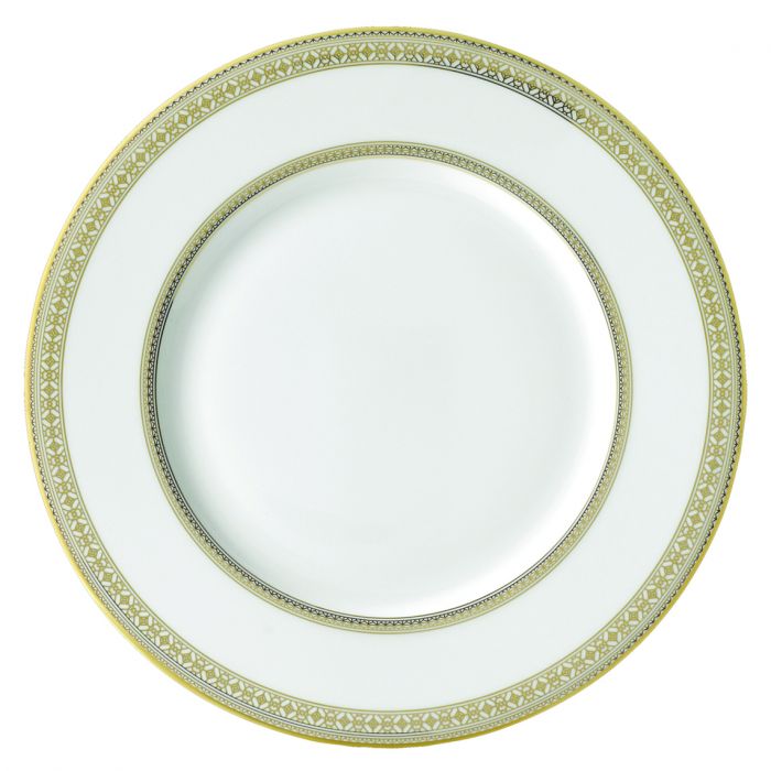 Golden Leaves Charger Plate Gold