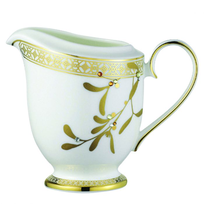 Golden Leaves Creamer Gold