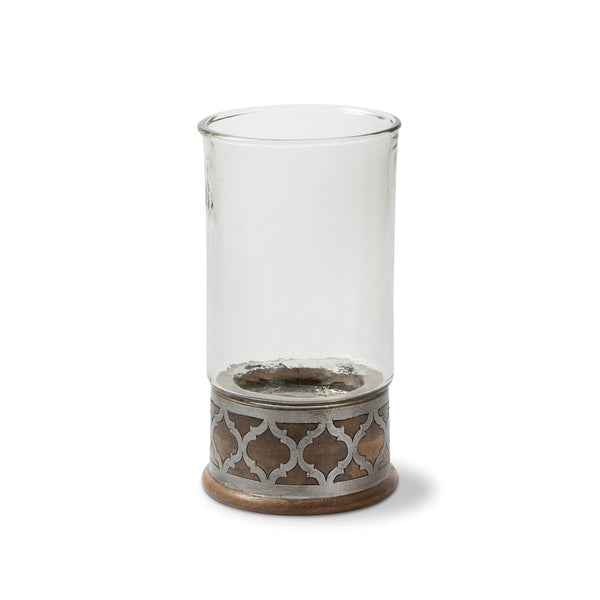 GG Collection 14.5"H Wood Metal Candleholder - 20% OFF