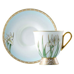 Iris Espresso Cup & Saucer