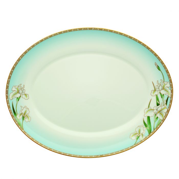 Iris 14 Oval Platter