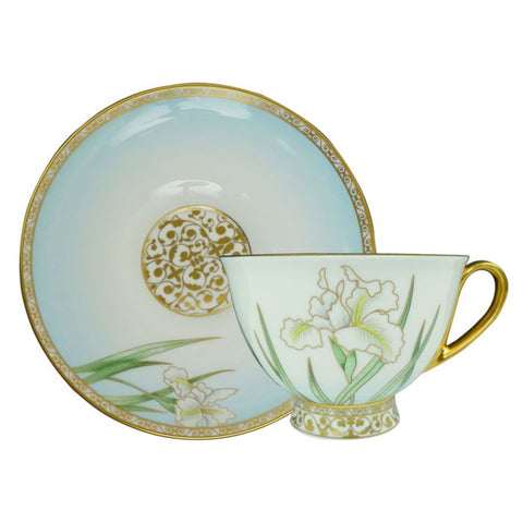 Iris Tea Cup & Saucer