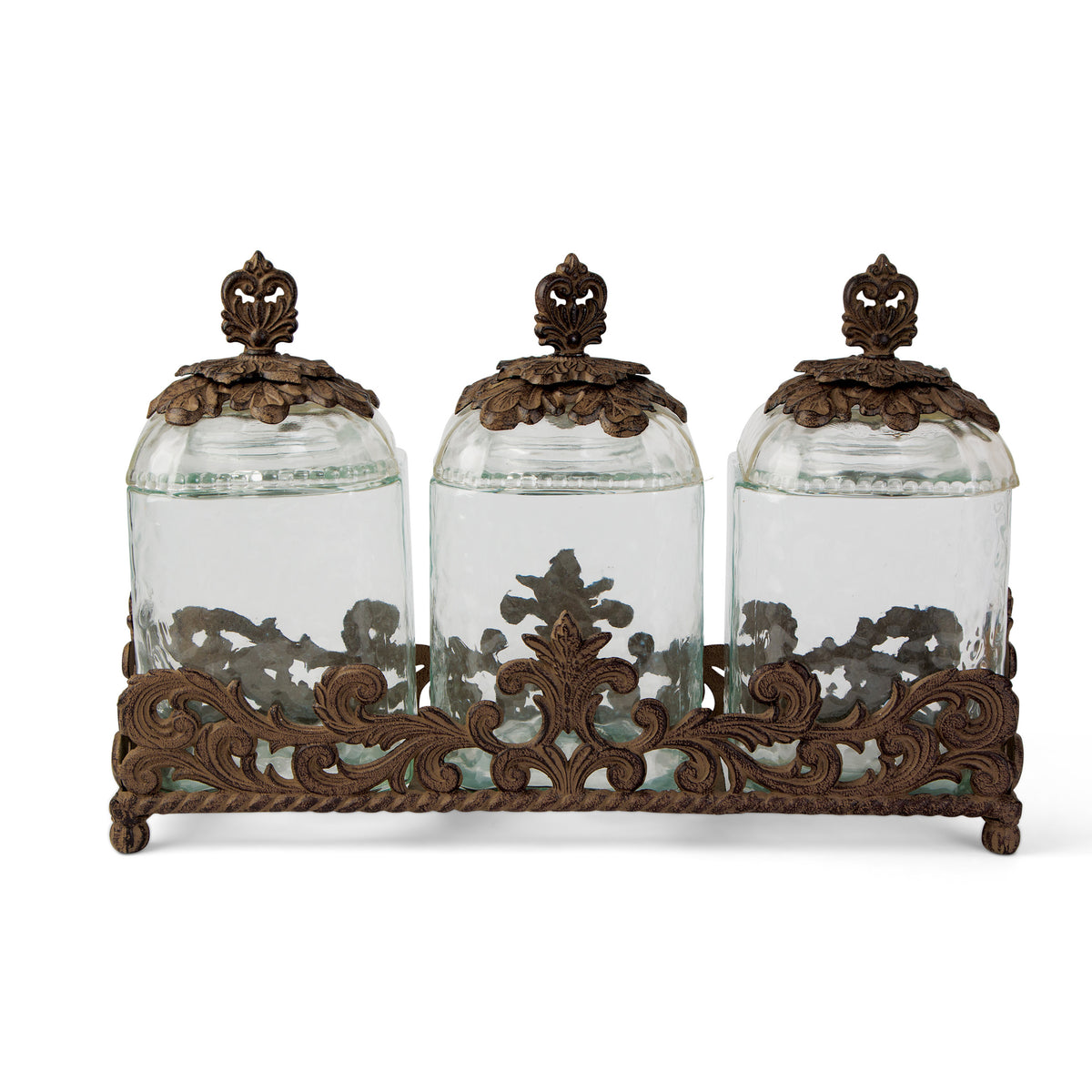 GG Collection 19.5"L Provencial Triple Glass - 20% OFF