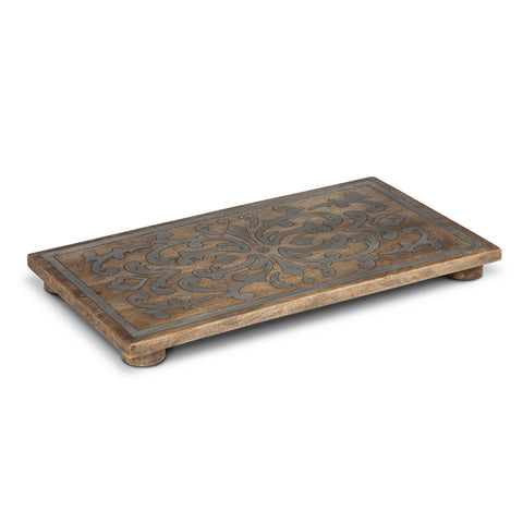 GG Collection Wood And Metal Trivet - 20% OFF