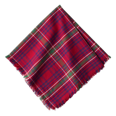 Christmas Tartan Red Napkin