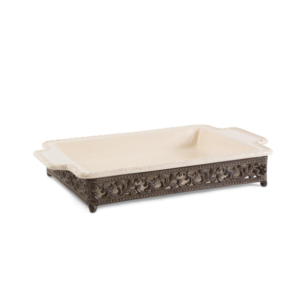 GG Collection 16"L Acanthus Collection Baker - 20% OFF