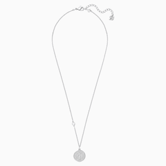 Letter I Pendant&#44; White&#44; Rhodium Plating - LAST IN STOCK