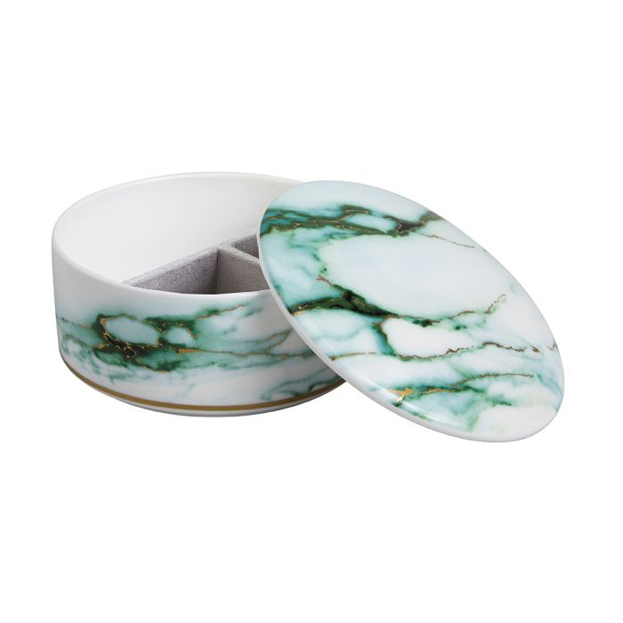 Marble Verde Jewelry Box