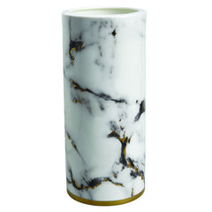 Marble Venice Fog 14" Tall Vase