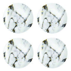 Marble Venice Fog Canapé Plate Set of 4