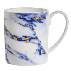 Marble Azure Mug Cylinder Shape