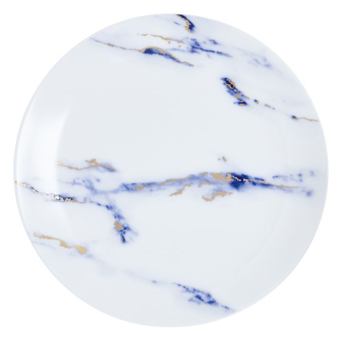 Marble Azure Salad/ Dessert Plate