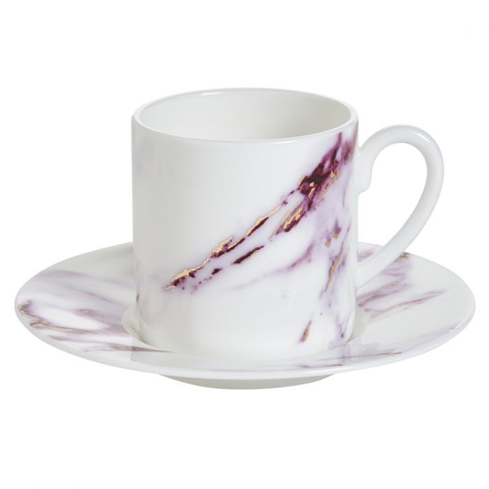 Marble Chianti Espresso Cup & Saucer