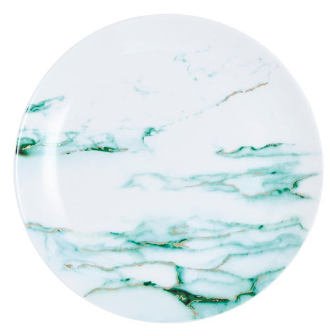 Marble Verde Salad / Dessert Plate