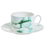 Marble Verde Tea Cup & Saucer