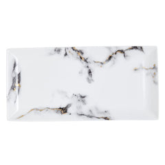 Marble Venice Fog 13" Sandwich/ Cake Tray