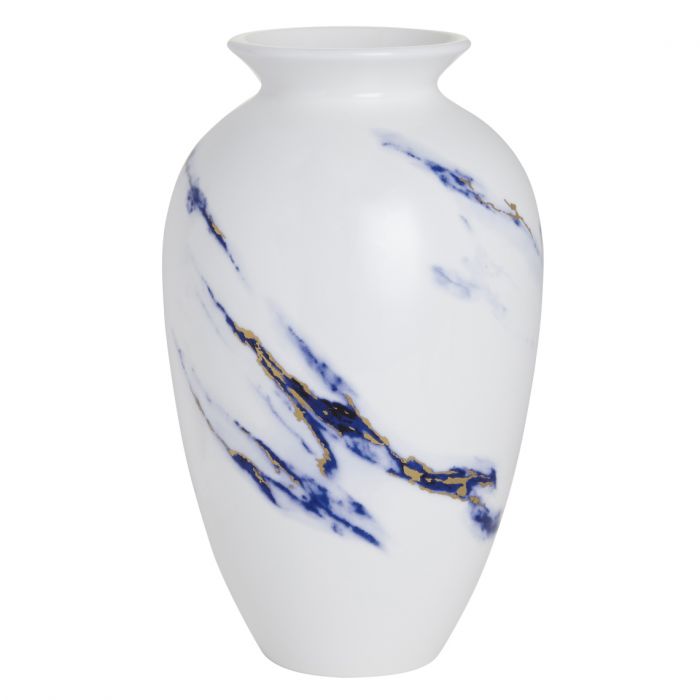 Marble Azure 9.5 Urn Vase