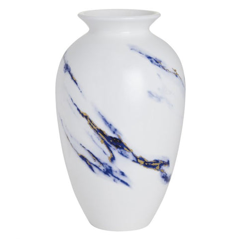 Marble Azure 9.5 Urn Vase