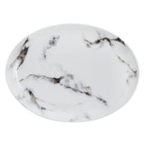 Marble Venice Fog 14" Oval Platter