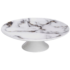 Marble Venice Fog Pedestal Cake Stand