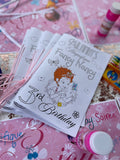 Fancy Nancy Perfectly Personalized Coloring Books 5.5x8.5 Folded