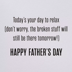 Mr. Fix It Father's Day Card